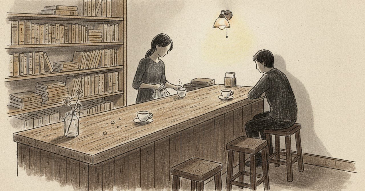 行きつけのKISSATENで、話を聞く側に立てるようになった日