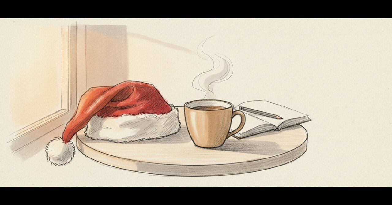 職場でサンタクロースになった夜から、行きつけのカフェで涙が溢れた日まで